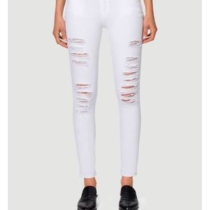 Frame Denim Jeans - Frame ripped le skinny de Jeanne jeans Frame Denim Jeans - Frame ripped le skinny de Jeanne jeans